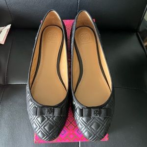 Tory Burch Marion Quilted Ballet Flats